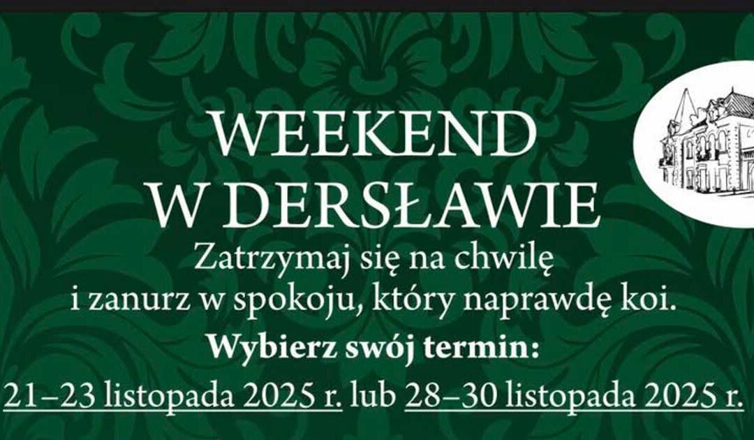 Zamek Dersława zaprasza na listopadowy weekend w Busku-Zdroju pełen atrakcji.
