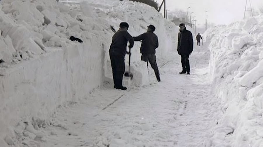 Zima, która zapisała się w pamięci. Wspomnienie Franciszka Rusaka – cenionego buskiego historyka.