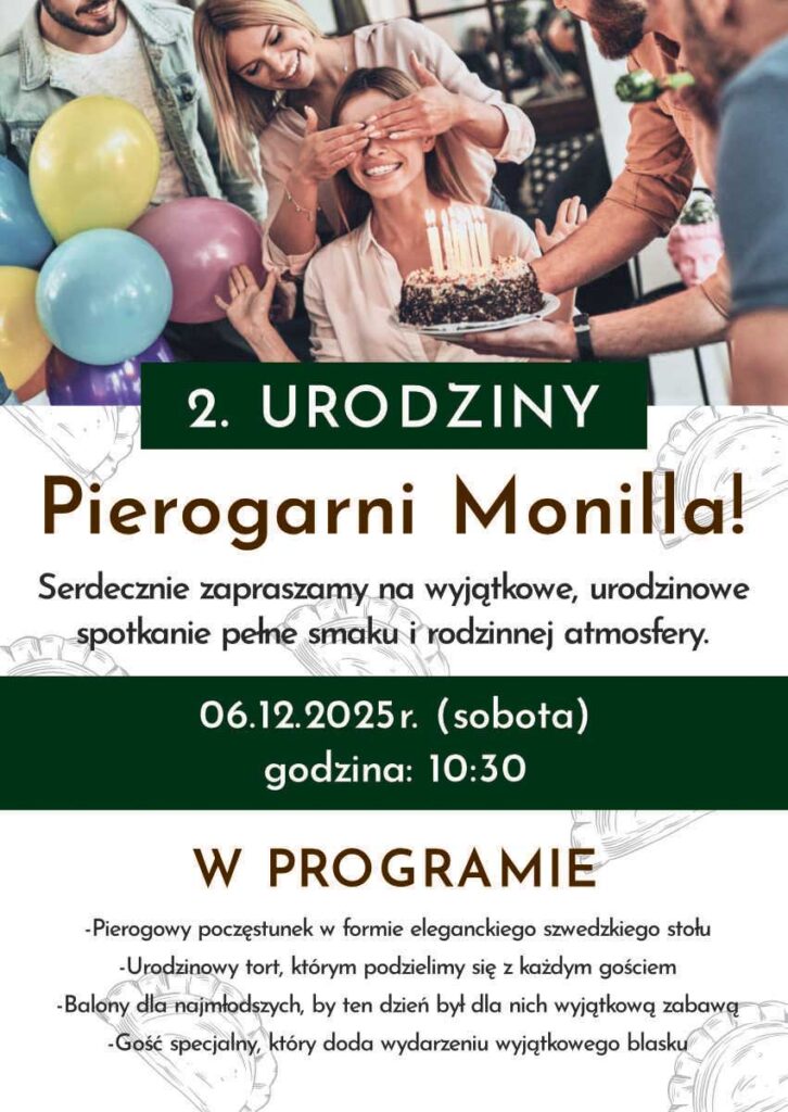 2. urodziny pierogarni monilla