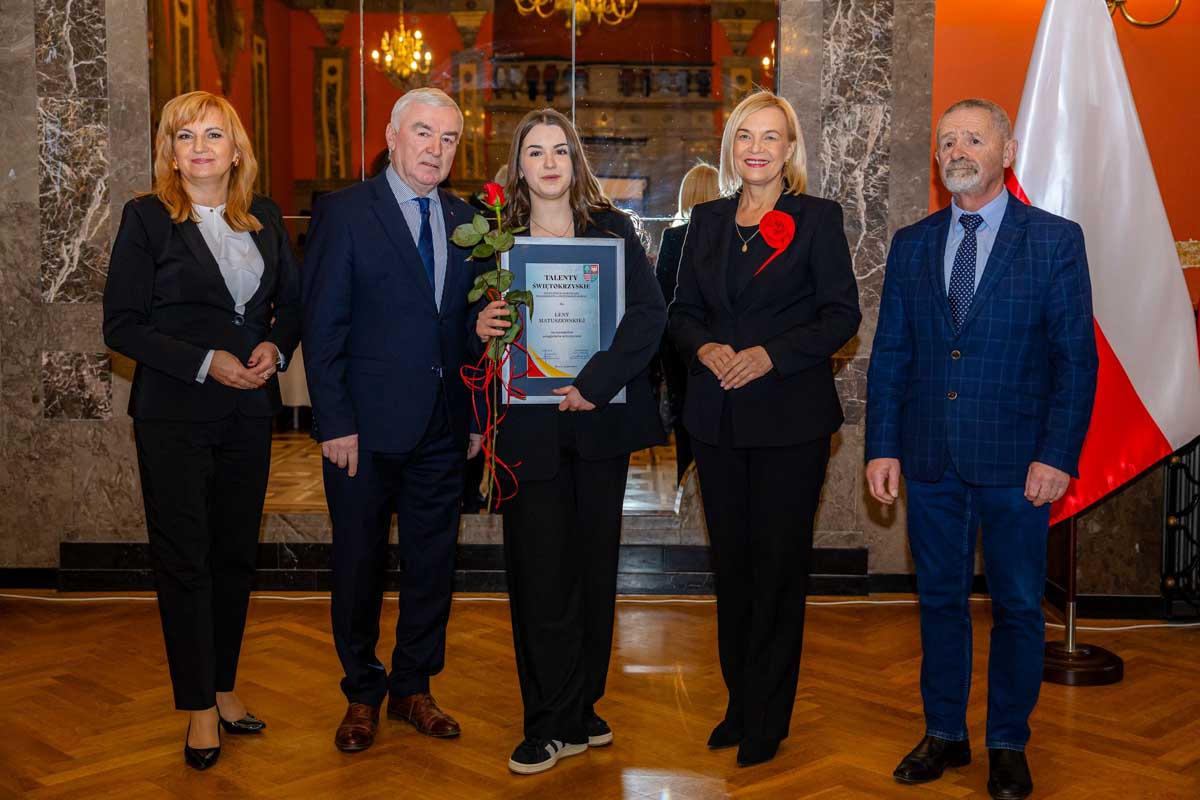 Lena Matuszewska w gronie laureatów „Talentów Świętokrzyskich 2025”