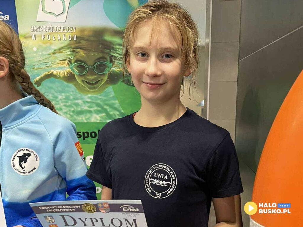 MUKS UNIA Busko Zdroj zakonczyla sezon startem w 4. Rundzie Malej Swietokrzyskiej Ligi Plywackiej