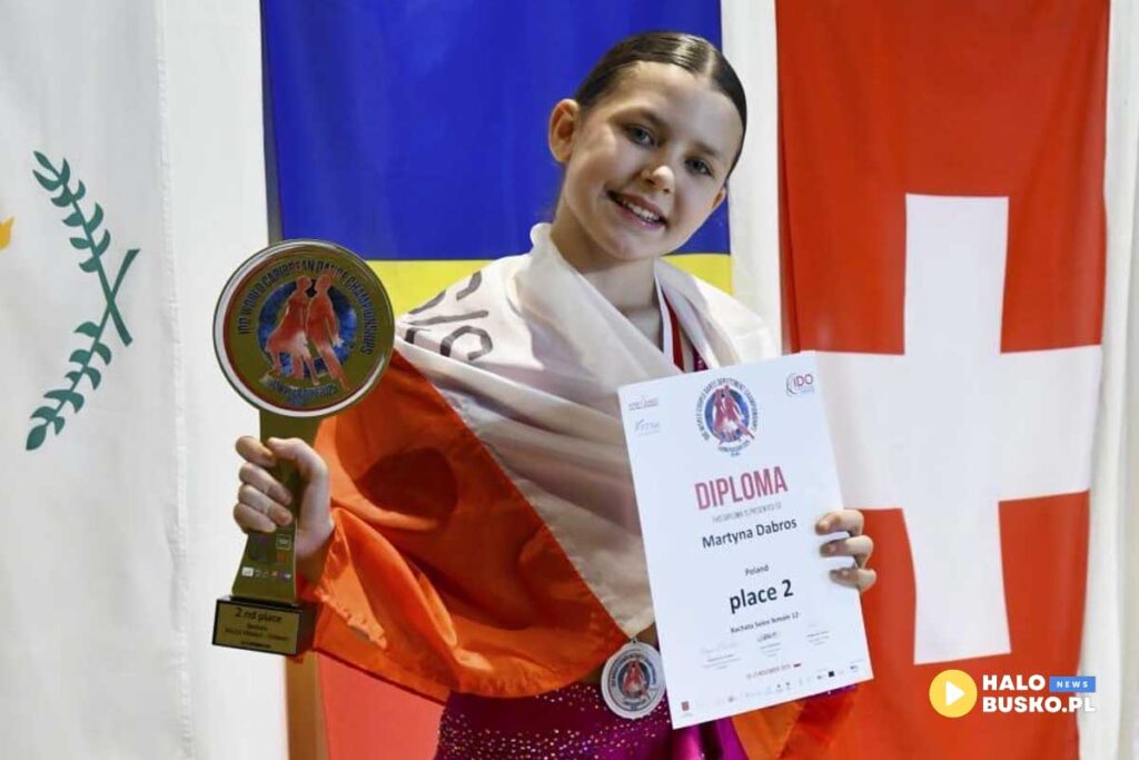 Martyna Dabros z Mimesis Wicemistrzynia Swiata 1