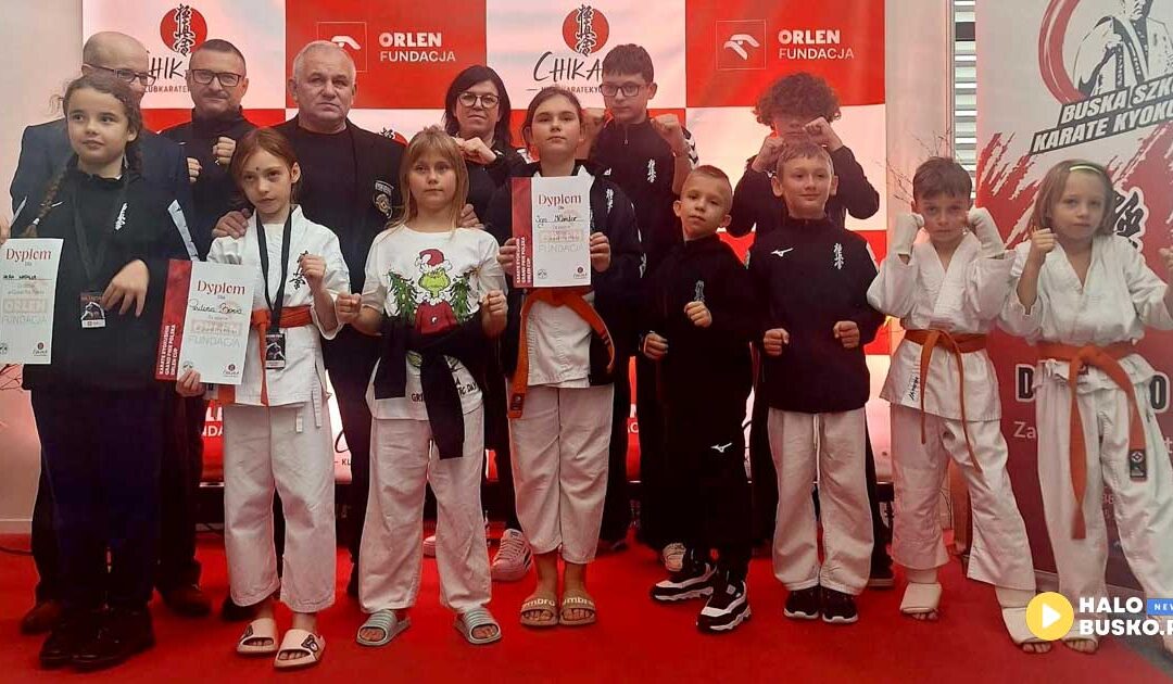 Świetny występ Buskiej Szkoły Karate Kyokushin na Grand Prix Polski w Kielcach!