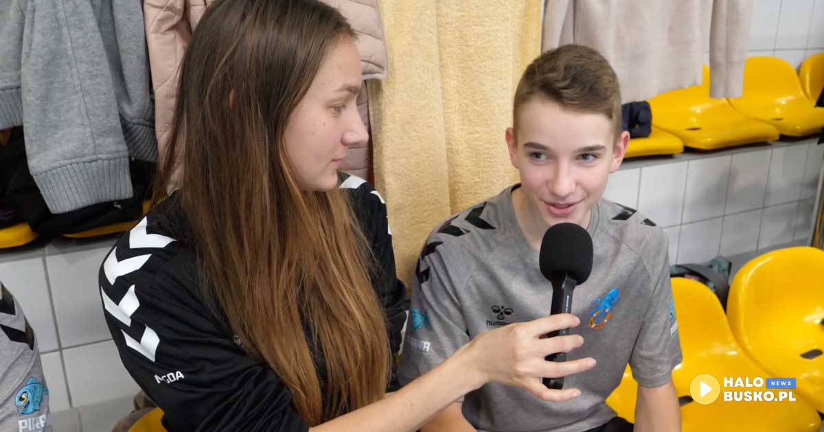 akademia pirania podczas IX Maratonu Pływackiego w Busku-Zdroju