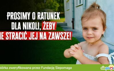 Wielka akcja charytatywna dla małej Nikoli Woźniak już 14 grudnia 2025 r. w Busku-Zdroju!