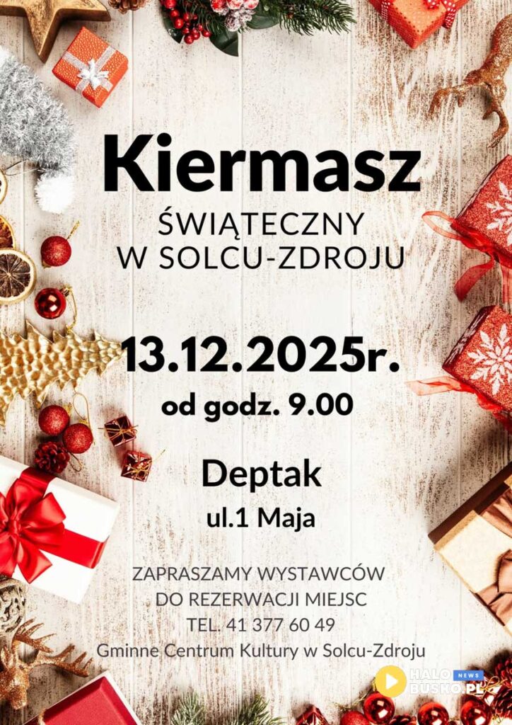 kiermasz świąteczny w solcu-zdroju