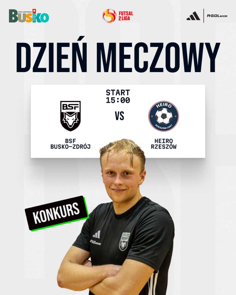 konkurs bsf busko-zdrój przed meczem z heiro rzeszów
