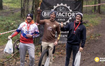 Maciek Mrożek najlepszy w kategorii Hardtail podczas zawodów DH na Telegrafie!