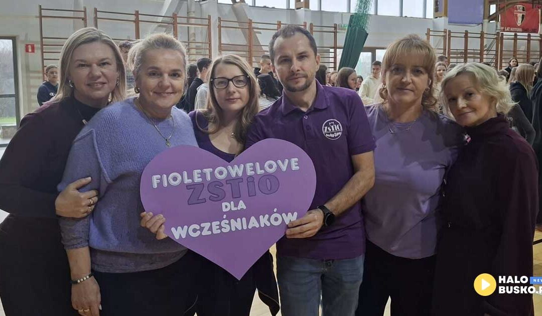 Światowy Dzień Wcześniaka w ZSTiO Busko-Zdrój w rytmie Zumby!