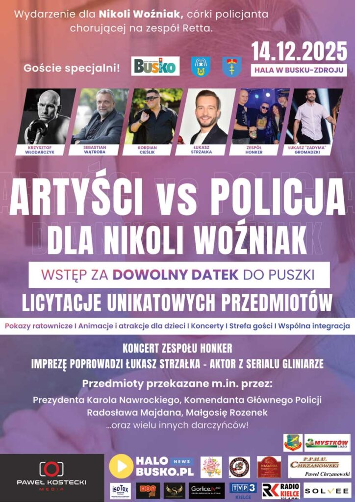 wydarzenie charytatywne dla nikoli w busku zdroju