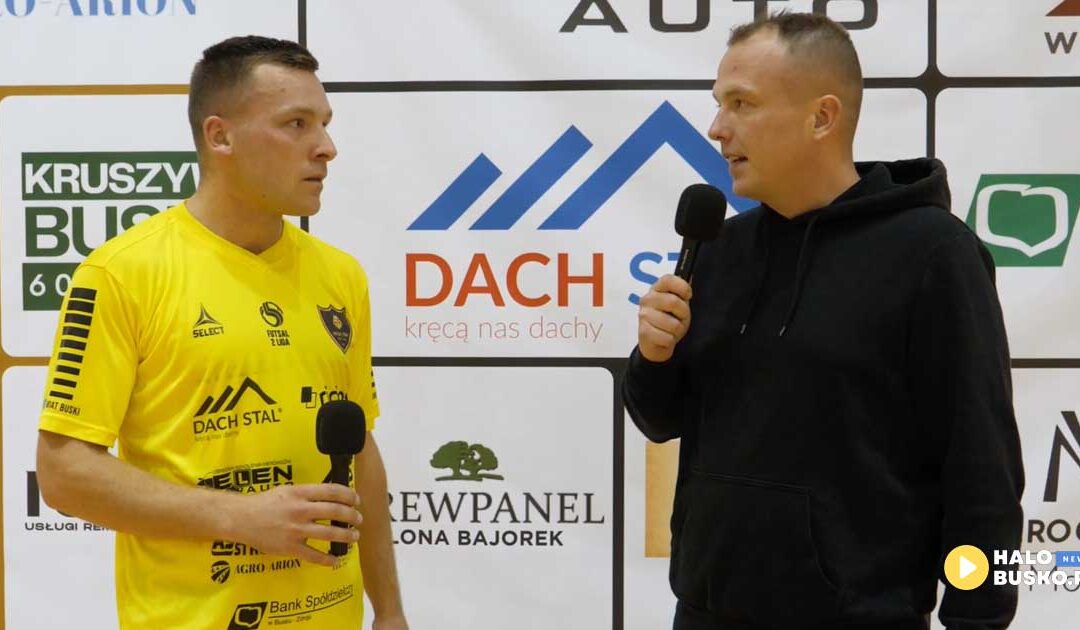Emocje do ostatnich sekund – wywiady po meczu Futsal Team Busko-Zdrój – GKS Futsal Nowiny (VIDEO)
