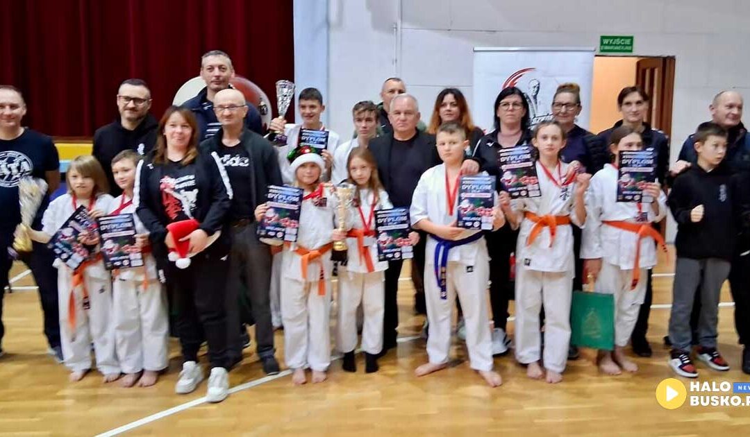 13 medali dla zawodników Buskiej Szkoły Karate Kyokushin w Świętokrzyskiej Lidze Karate.
