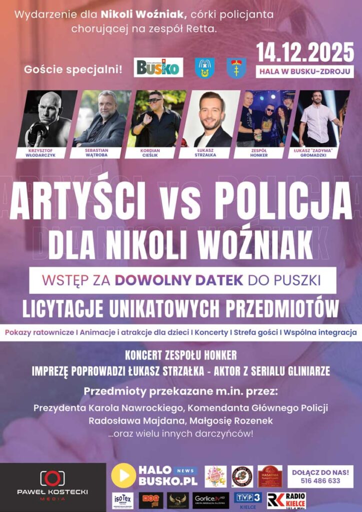 akcja charytatywna dla nikoli woźniak w busku-zdroju