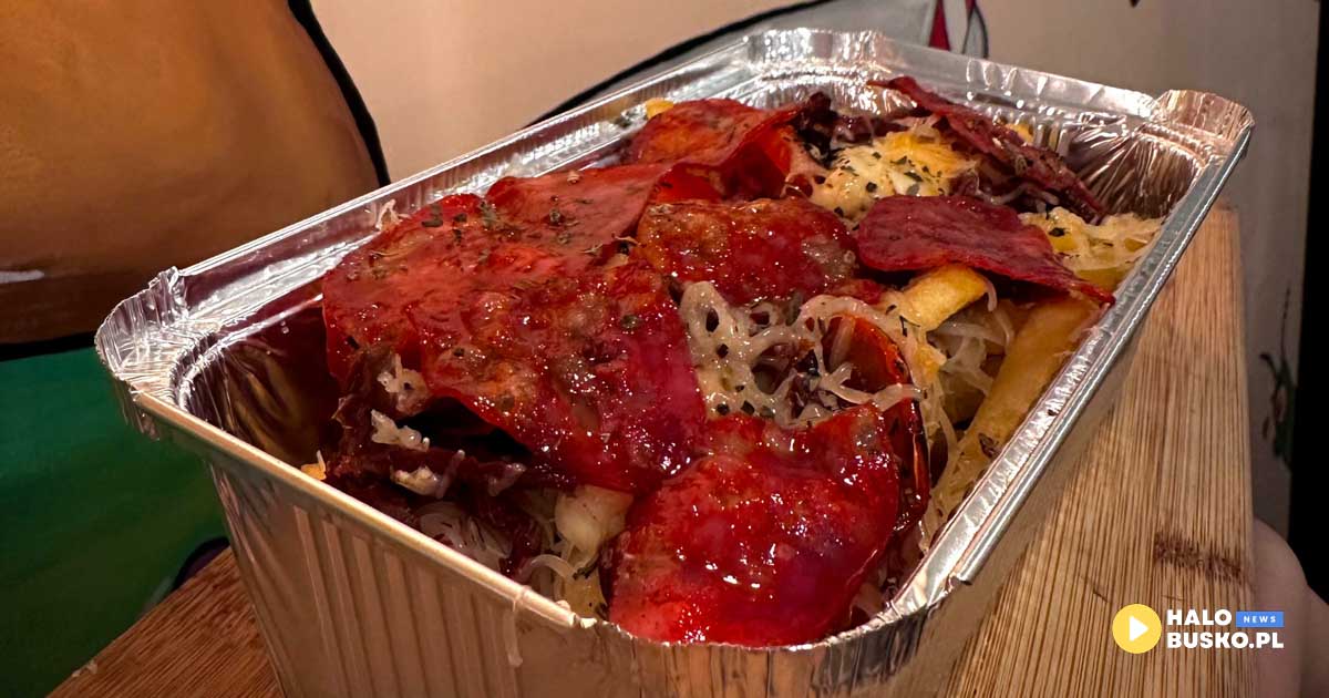 frytki w burger paka busko-zdrój