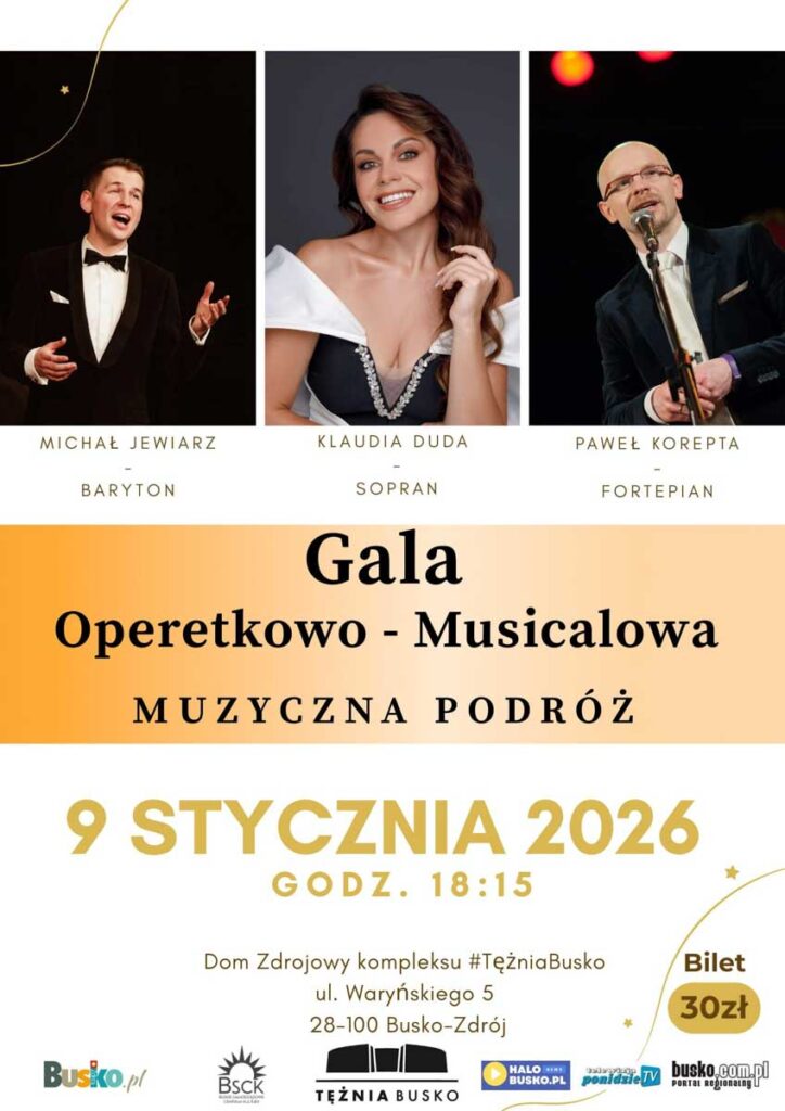 gala operetkowo musicalowa w busku zdroju