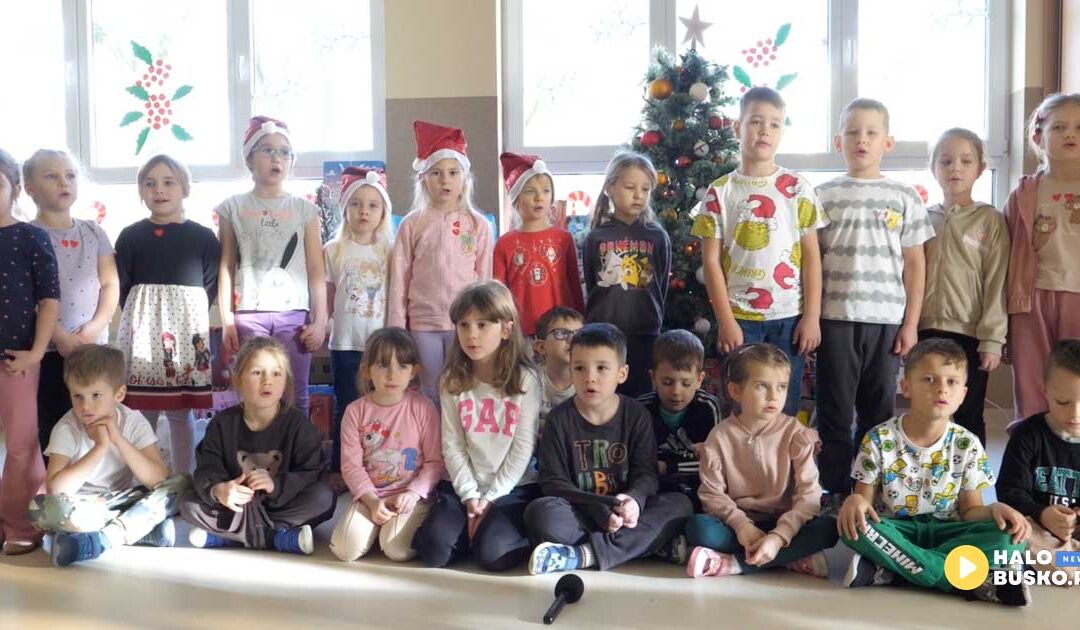 „Gwiazdka dla Onkologii” ponownie rozświetliła Busko-Zdrój. Uczniowie i mieszkańcy wsparli małych pacjentów (VIDEO)