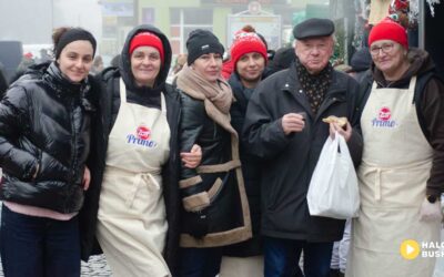 Mieszkańcy i goście Buska-Zdroju licznie zgromadzili się na Jarmarku Bożonarodzeniowym.