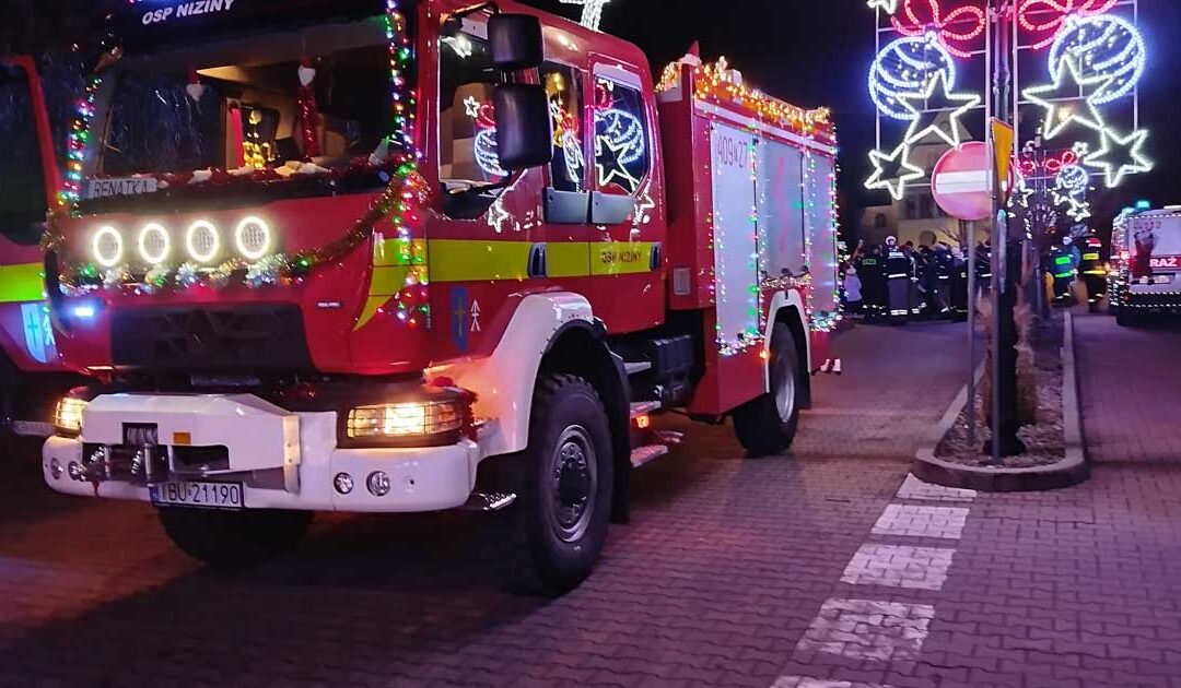Strażacy z gminy Tuczępy stworzyli wyjątkowy Konwój Świętego Mikołaja!