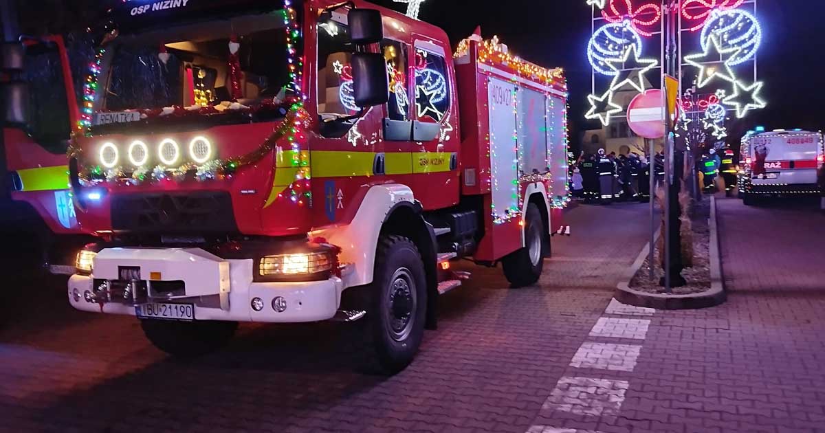 konwój świętego mikołaja w tuczępach