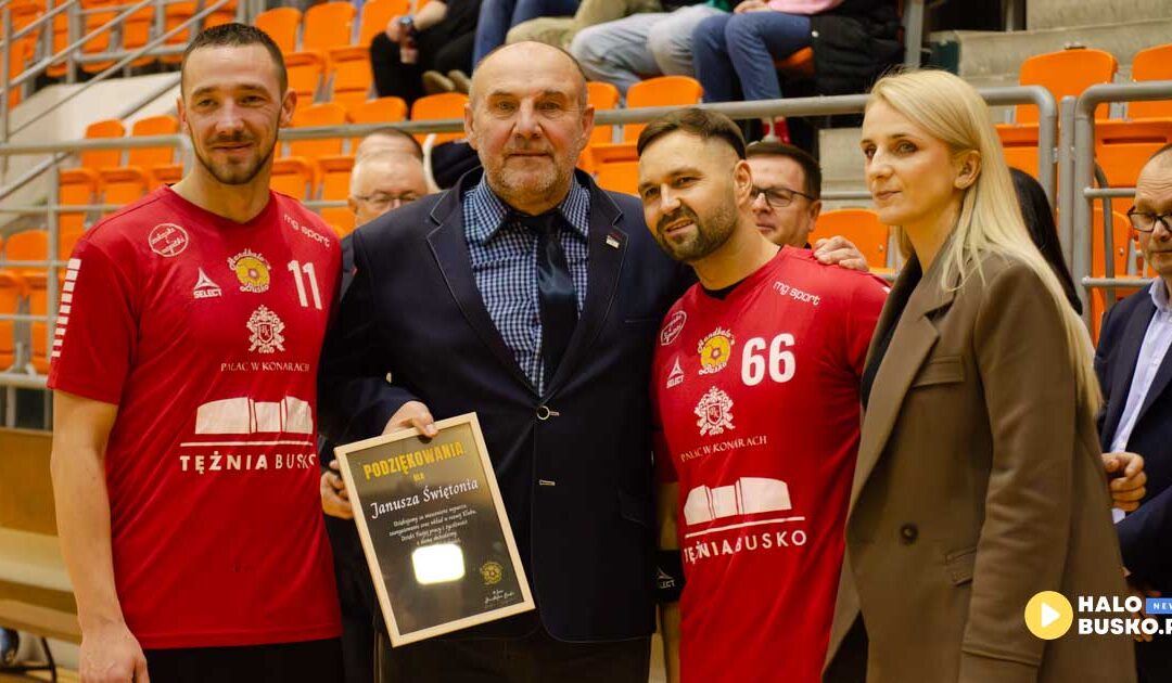 Jubileusz Handbalove Busko na parkiecie. Byli zawodnicy, młodzi adepci i momenty wzruszenia!