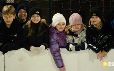 Lodowisko przy basenie w Busku-Zdroju już otwarte! (ZDJĘCIA)