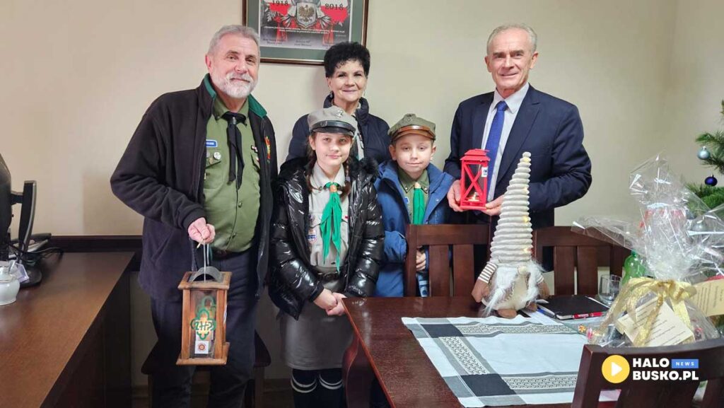 światełko betlejemskie w busku-zdroju