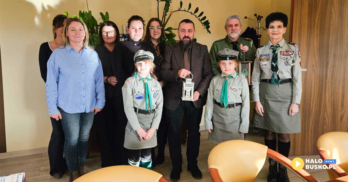 światełko betlejemskie w busku-zdroju