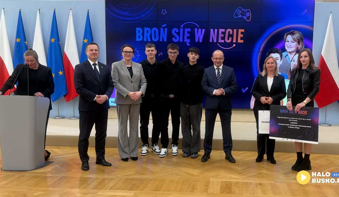 Reprezentacja ZST-I wśród najlepszych w ogólnopolskim konkursie cyberbezpieczeństwa!