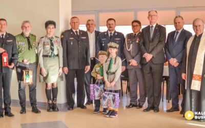 Strażacy z Buska-Zdroju spotkali się na uroczystej Wigilii w KP PSP w Busku-Zdroju. (ZDJĘCIA)