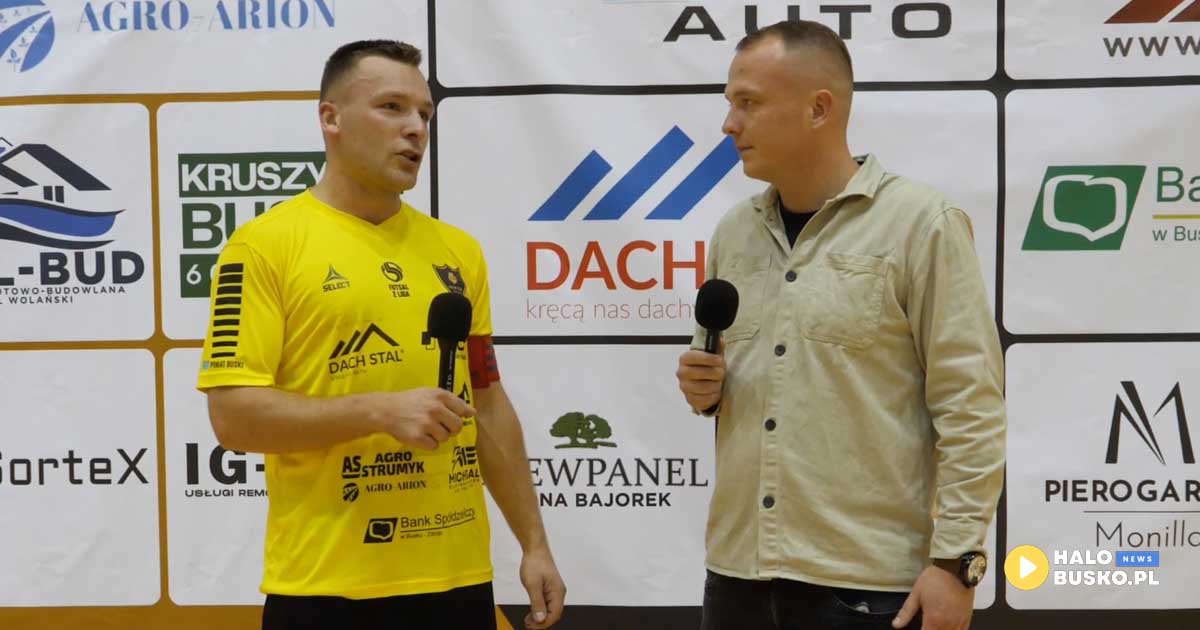 wywiady po meczu Futsal Team Busko-Zdrój - BSF Busko-Zdrój