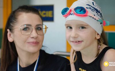 „Mali Mistrzowie na start” – ponad 250 młodych pływaków rywalizowało w Busku-Zdroju (ZDJĘCIA/VIDEO)