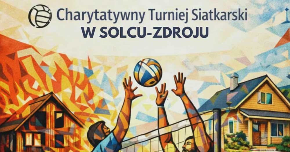 Charytatywny turniej siatkarski w Solcu-Zdroju