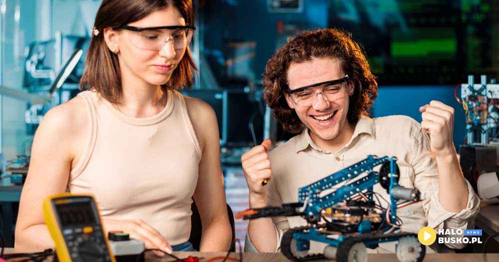 Nowoczesne pracownie w szkołach z powiatu Busko-Zdrój