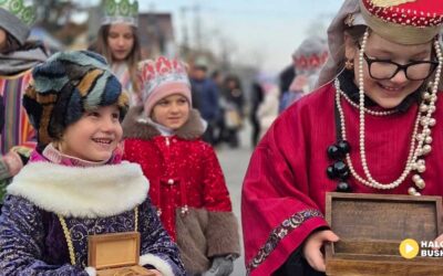 Mieszkańcy Solca-Zdroju wzięli udział w Orszaku Trzech Króli.