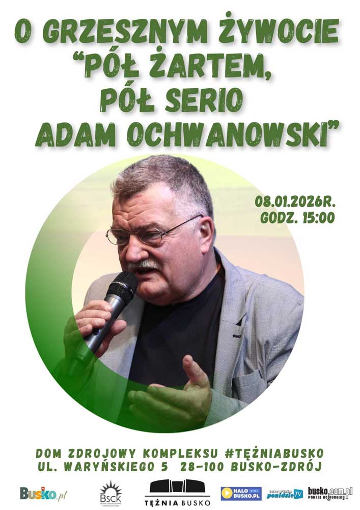 spotkanie z adamem ochwanowskim w busku-zdroju