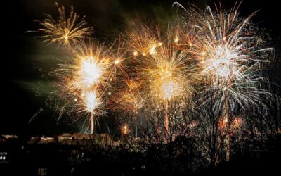 Zobaczcie fajerwerki nad Chmielnikiem w obiektywie Okiem Rysia!