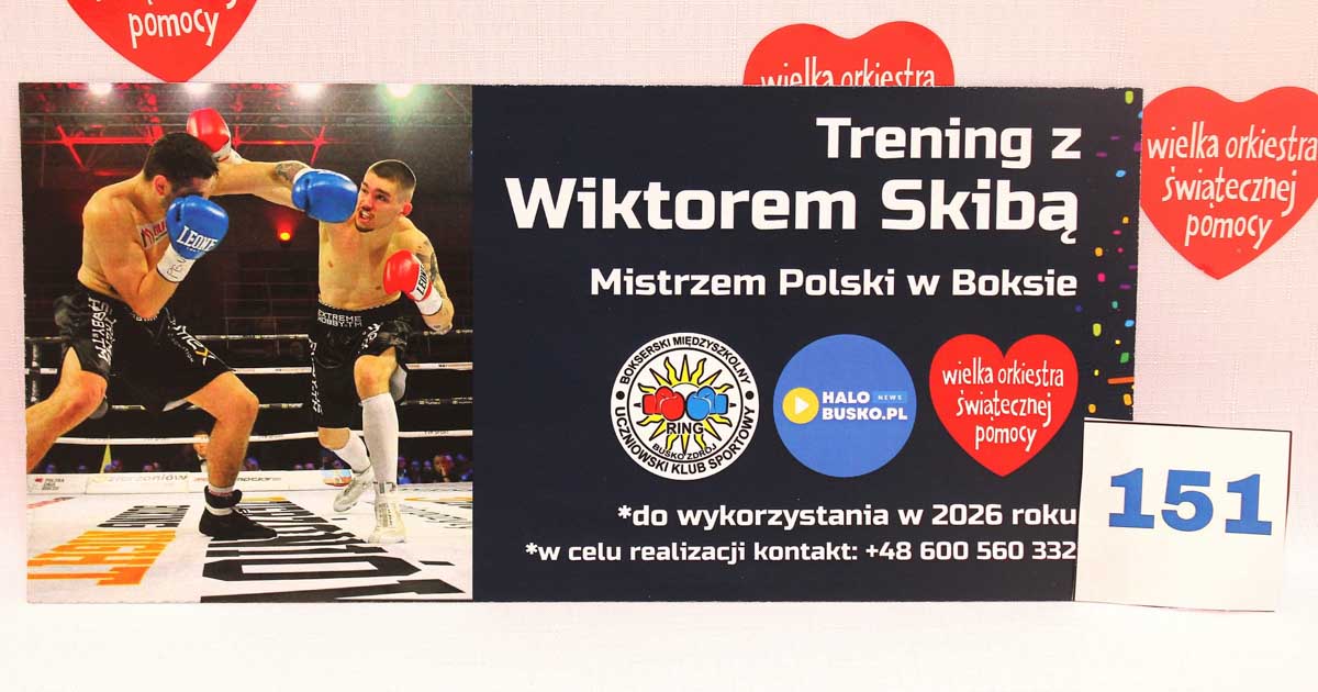 trening z wiktorem skibą wośp tuczępy