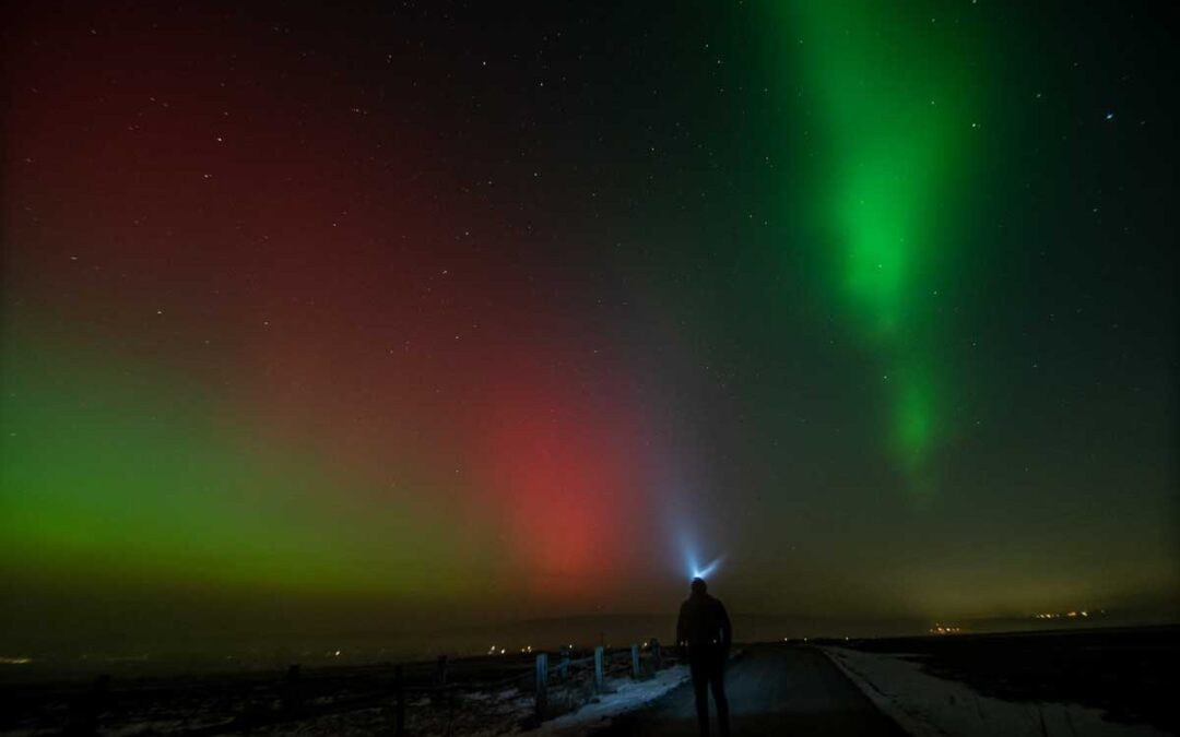 Skąd wzięła się wczorajsza zorza polarna nad okolicami Buska-Zdroju?