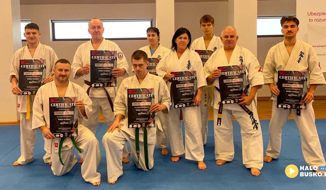 Dominik Kasza z Buskiej Szkoły Karate Kyokushin z stopniem mistrzowskim 1 DAN!