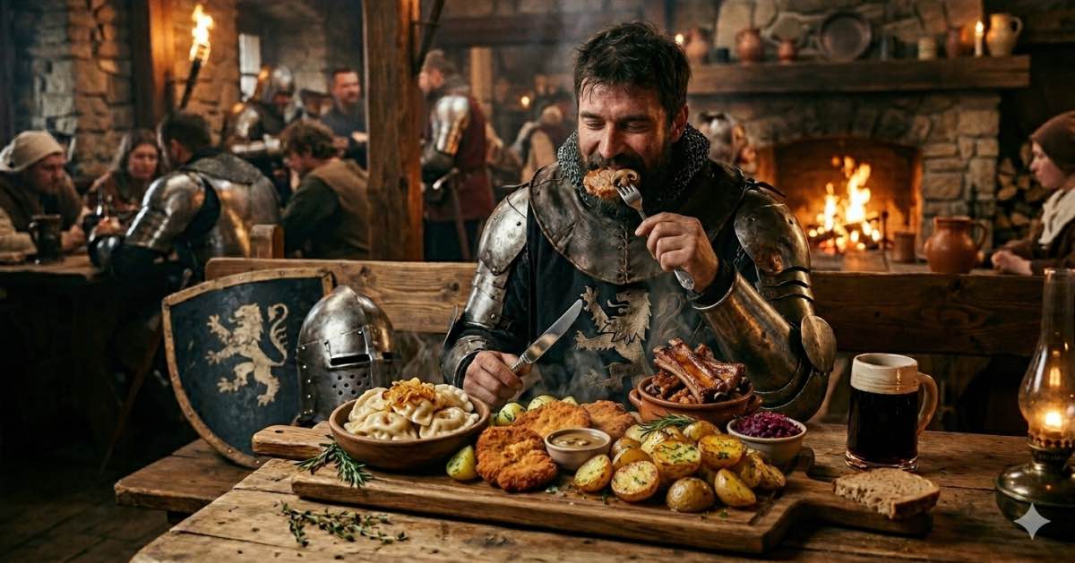 deska smaków w zamku dersława