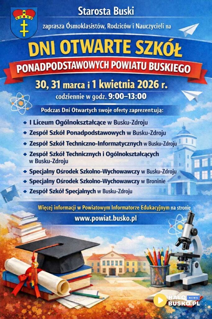 dni otwarte szkół ponadpodstawowych w busku-zdroju