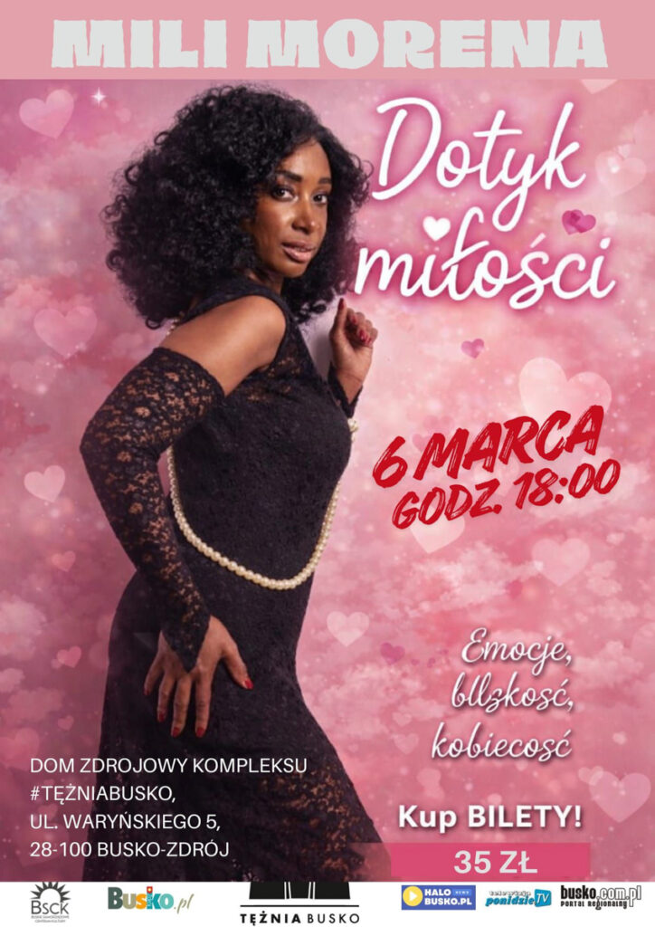 koncert mili morena na dzień kobiet w busku-zdroju