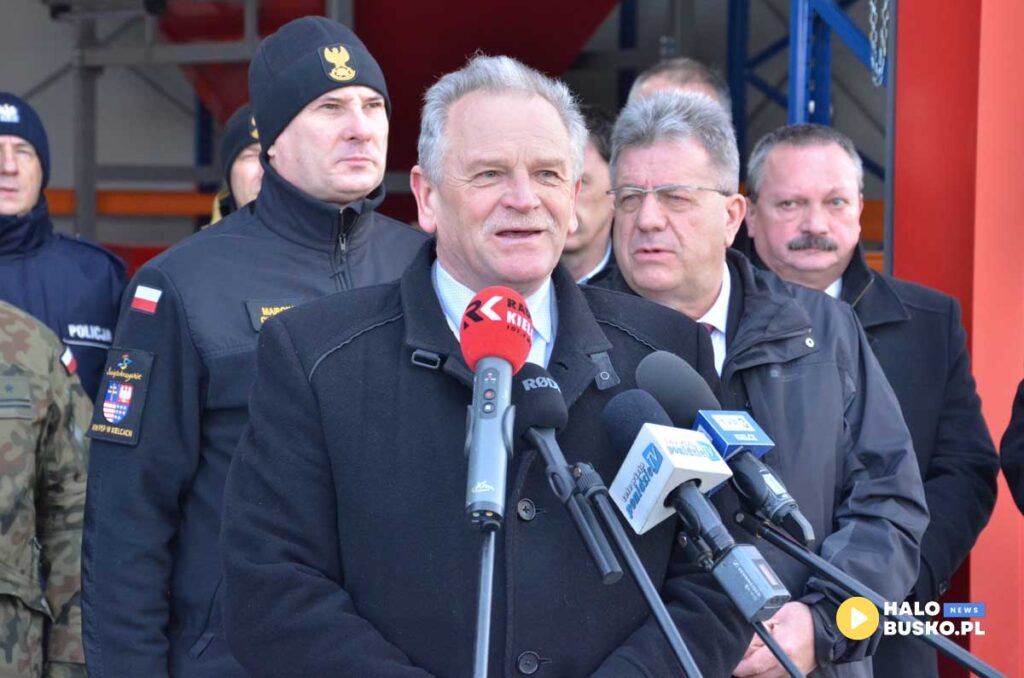 otwarcie magazynu obrony cywilnej w busku zdroju 1