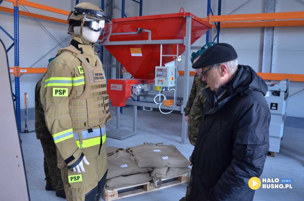 otwarcie magazynu obrony cywilnej w busku zdroju 10