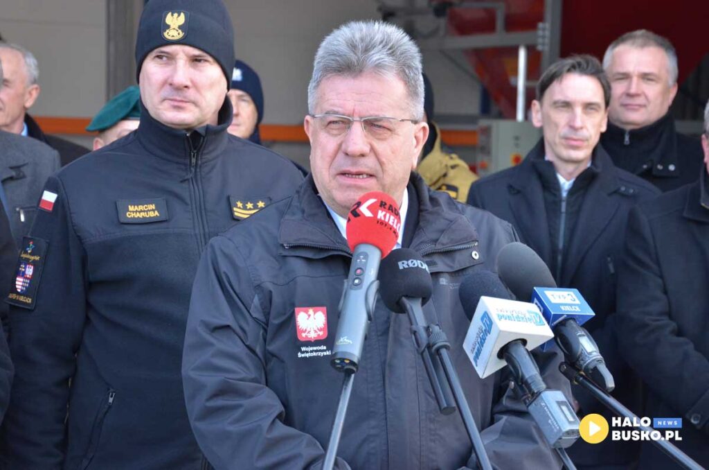 otwarcie magazynu obrony cywilnej w busku zdroju