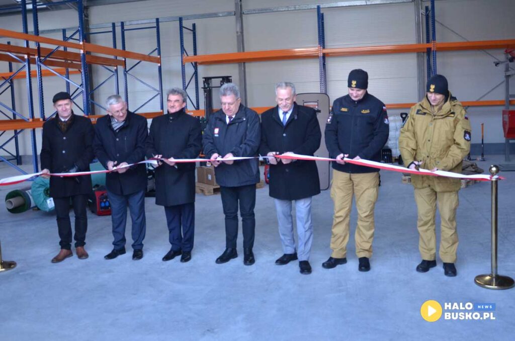 otwarcie magazynu obrony cywilnej w busku zdroju 3