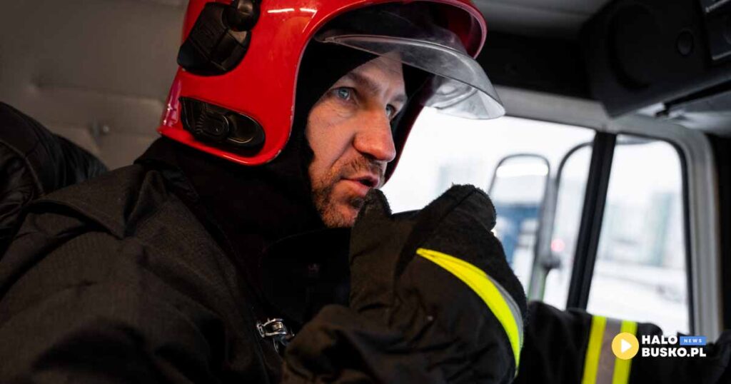 sygnalizacja świetlna sygnalizacja świetlna straż pożarna busko-zdrój