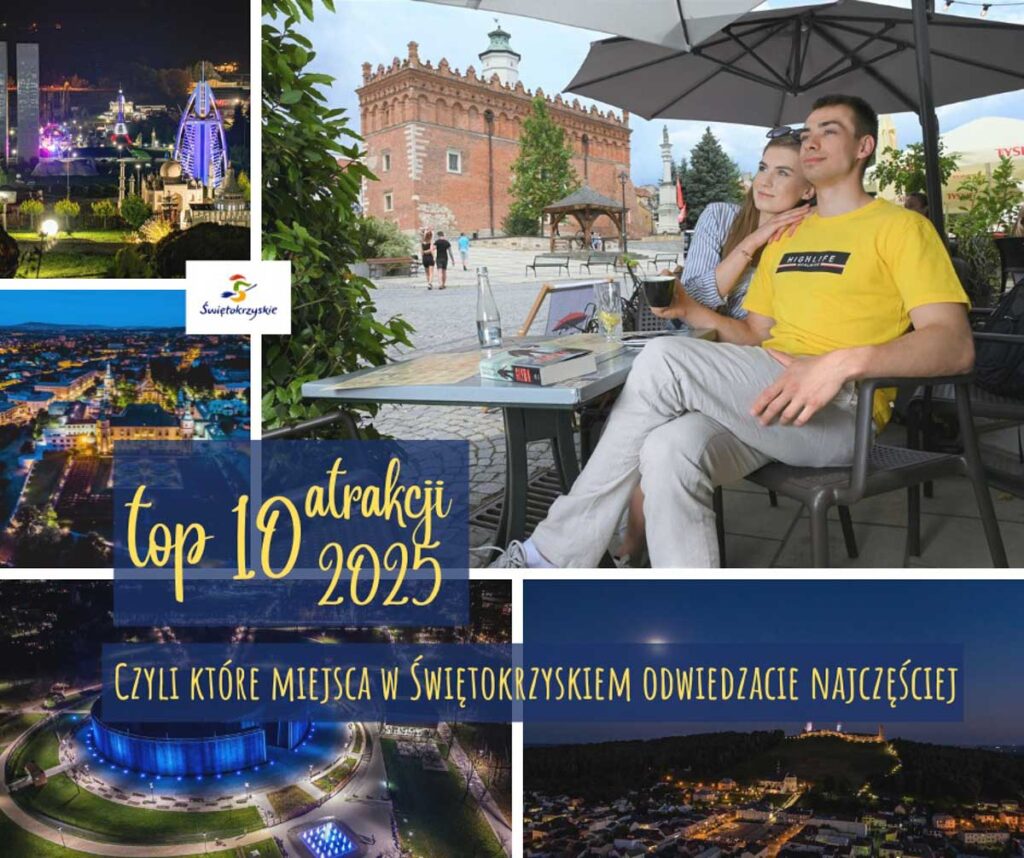 top 20 atrakcji w województwie świętokrzyskim