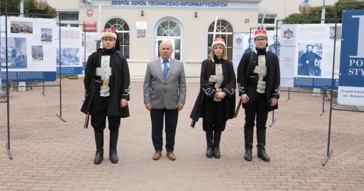 Od dziś dostępna jest w Busku-Zdroju plenerowa wystawa o Powstaniu Styczniowym.