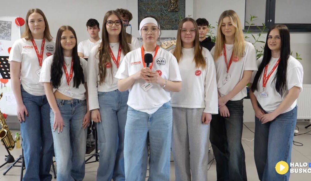 Uczniowie „Budowlanki” w Busku-Zdroju ratują życie. Akcja rejestracji dawców szpiku.